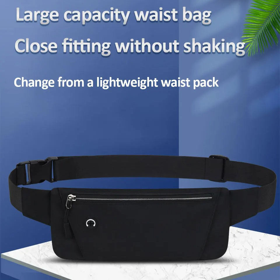 Outdoor mobile phone sports waist bag fitness men's and women's running waist bag waterproof storage close fitting sports cycling invisible manufacturer