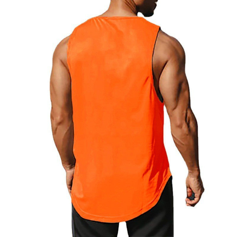 Men's running and fitness vest summer