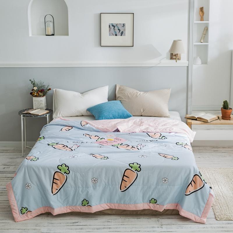 Printed summer quilt core air conditioner