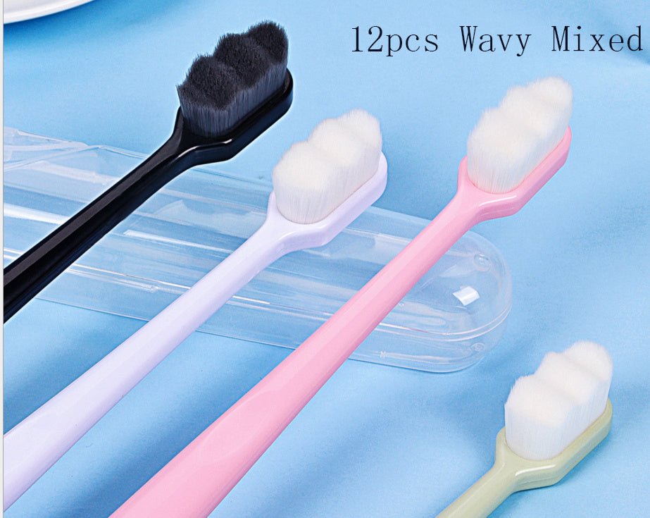 Ultra-fine Toothbrush Super Soft Bristle Deep Cleaning Brush