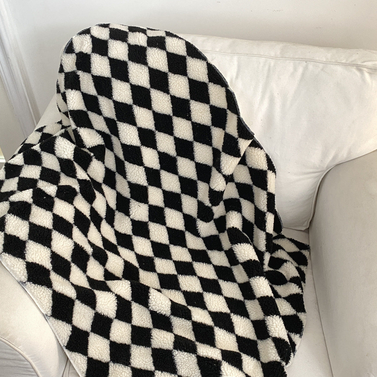 Simple And Stylish Black And White Checkered