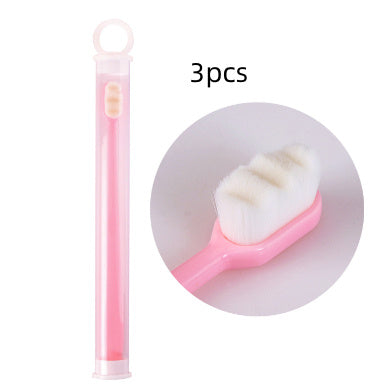 Ultra-fine Toothbrush Super Soft Bristle Deep Cleaning Brush