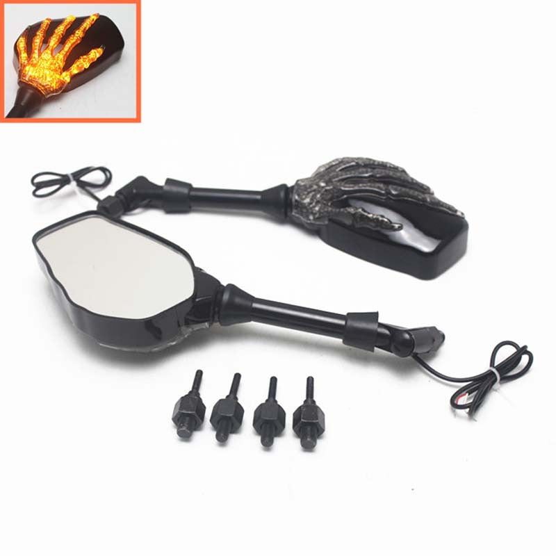 Claw Rearview Side Mirrors W/