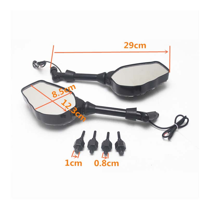 Claw Rearview Side Mirrors W/