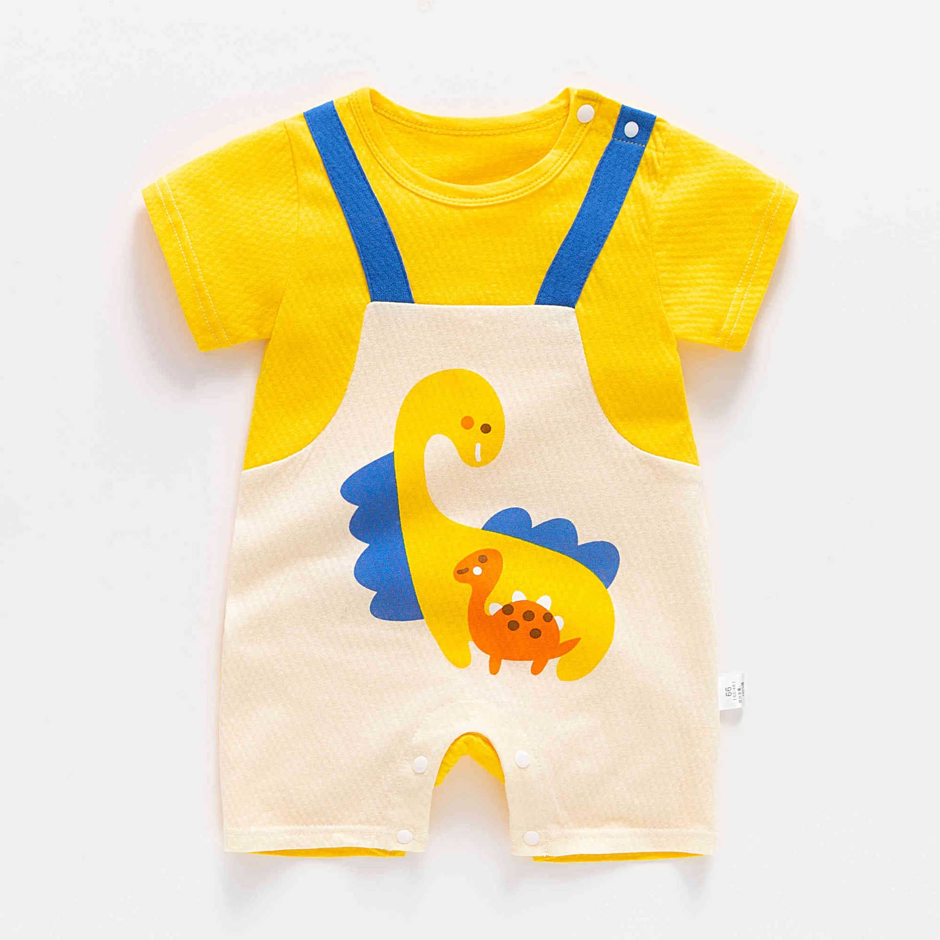 Baby Boy Jumpsuit Summer Short Sleeve