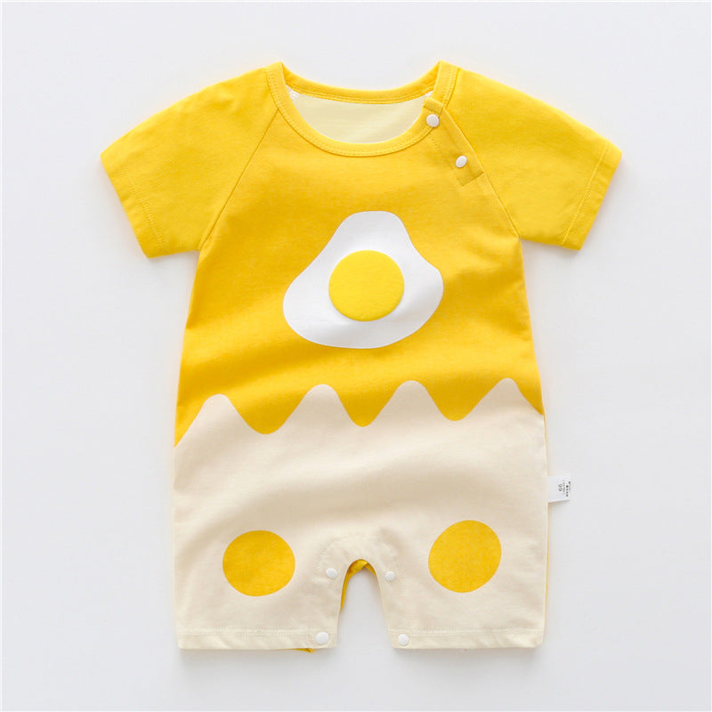 Baby Boy Jumpsuit Summer Short Sleeve