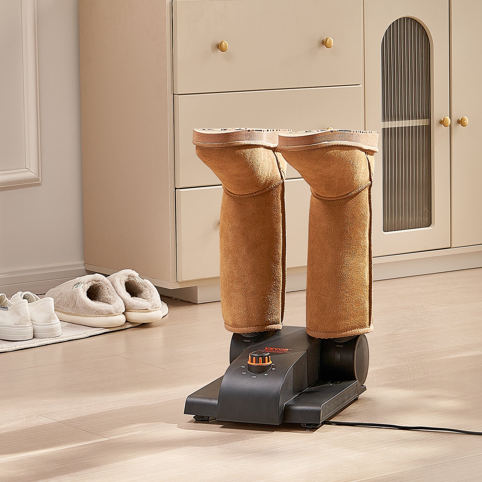 VEVOR Foldable 2 Tube Shoe Dryer Boot Dryer