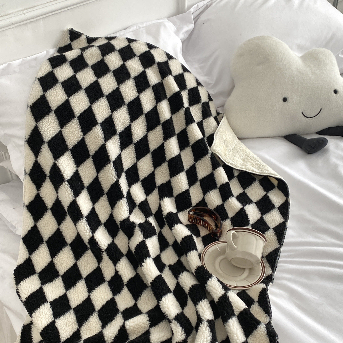 Simple And Stylish Black And White Checkered